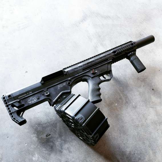 Pro Series Bullpup (Semiautomatic) in Black + 20 round drum