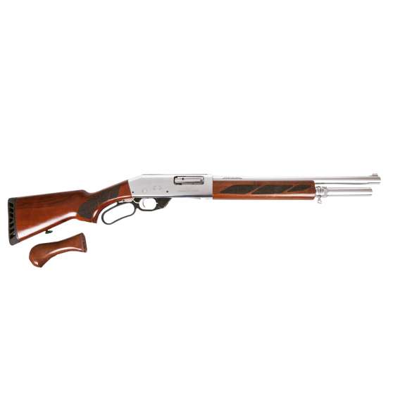 Pro Series L (Lever Action) in Silver with Walnut Furniture